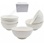 Праздничная Салатник набор 6шт d15см 610мл, п/у (8)