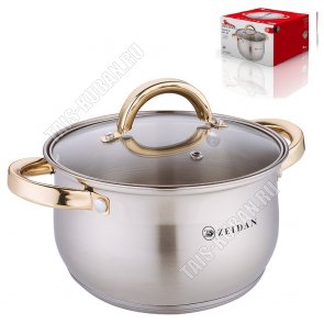 Gold Кастрюля 3,0л d18см,ф.груша (6)