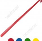 Рожок для обуви L73см окрашен.ручк.металл,сталь 1,5мм, микс (10/100)