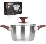 Augusta Speciale Кастрюля 2,4л d18см,ф.цилиндр (4)