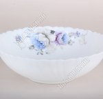 Blue flowers/Голубо-розовые пионы Салатник d18см 700мл (6)(48)
