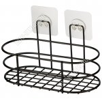 .BLACK черный Корзинка настен,овал L20х9,8 h13,5см (20)