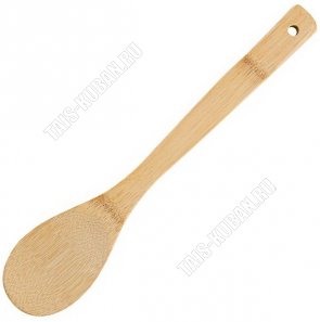 Бамбук Ложка L30 9х6см,толщ.0,4мм, 