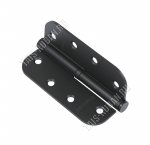 СТАНДАРТ Петля дверн. с врезкой (левая) 10х7х0,25см, разъёмная, сталь с гальван.покрыт, мат.черн , 1BB-L (R14) BL (10)