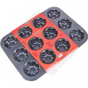 Форма д/кексов 12ячеек (36х27 h3см) 
