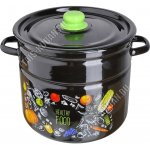 Полезная еда/Healthy food Кастрюля черный 9,0л (2)