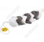 Мочалка-Косичка L22,5х5,5 h5,5см,нейлон (72)