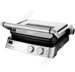 Гриль-пресс 2000Вт 23х29см,сереб/черный (2) 