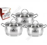 .НАБОР кастрюль 3шт 