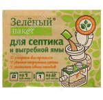Зеленый пакет 40гр Средство для выгребных ям (24)