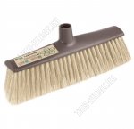 Щетка д/пола L27см серо-коричн ,мягк.ворс с распуш.h7см (9) 