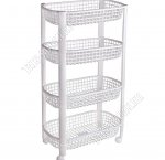 Этажерка 4-х яр (44х31 h94см) белый (3) 