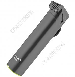 Машинка д/стрижки (аккум 500mAh+кабель USB-A/USB Type-C) черный (24) 
