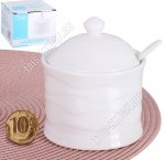 Волны Сахарница с крышк 270мл d9 h10см