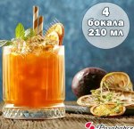 Стакан низкий набор 4шт 210мл ELYSIA (6)