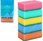 Губка д/посуды 5шт прям (90х60 h35мм) 