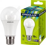 Ergolux-ЛОН E27 10Вт,днев.4500К,светов.поток 960Лм (аналог 80Вт обыч.лампы) h110 d60мм (10)
