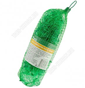 Сетка шпалерная д/вьющихся растений 10г/м2 (2х5м), яч.15х17см, полиэтилен, рулон, зеленая (70) 