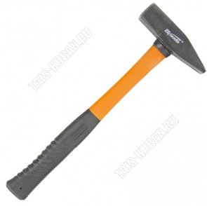 Молоток слесарный 600гр, фиберглас.обрезин.рукоятка 