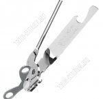 Открывалка д/консервов 2в1 L22см,нерж,блистер (36)