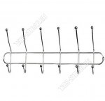 Вешалка настен. 6 двойн.крючк. L48см (100)