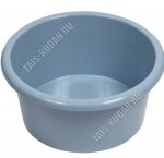 Таз сер-синий 10л, круг (d32 h16см) (25)