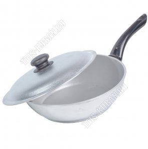 Сковорода глубокая d24см с крышкой (10) 