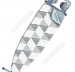 Чехол д/глад.доски хлопок+поролон двойной (52х130см) рис.