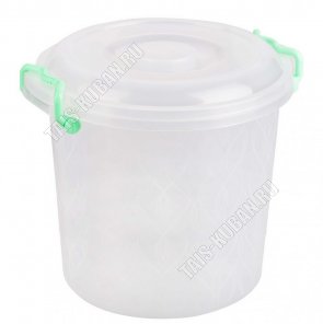 Контейнер кругл.  8,0л крыш.(d28 h24см) (8) 