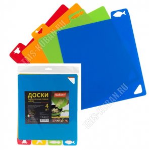 Доска раздел. гибкая, Н-р 4шт (32,5х27см) (25) 