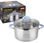 MELODIA Кастрюля 4,5л d22см,цилиндр (6)