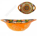 Арабеска/Солнце Востока Салатник овал 22х15см (8/48)