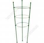 Поддержка для растений h45см 3кольца, зеленый