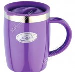 Термокружка (нерж+пластик) 0,4л 