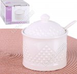 Ромбики Сахарница с крышк 270мл d9 h10см