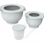 Миска д/работы с миксером н-р 3шт 