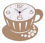 Часы (металл) фигур.26х26см 