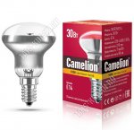 Camelion накалив. (зеркальная R39) прозр E14 30Вт,светов.поток 210Лм (h66 d39мм) (10)