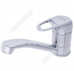 Смеситель для раковины 1-но рычажный, низкий излив h12 L16см