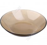 ECLIPSE AMBIANTE/Прозрачн-шоколад Тарелка глубокая d21см (30)