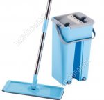 Комплект Ведро  5л голубой/серый +Швабра (6)