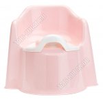 Горшок детский, высокая спинка (36,5х34 h31см) розовый, Idi land (9) 