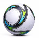 Мяч футбол d22см ПВХ, цв.