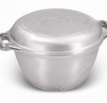 Казан коническ. 4,0л,крышка-сковорода (5)