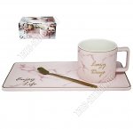 Чай- 2пр Lenardi 250мл +метал.ложка 