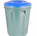 Бак для мусора 60л серый (5)