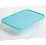 Контейнер бирюзовый/прозр, прямоуг 1,2л (40) 