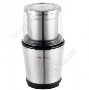 Кофемолка 600Вт 120гр, ножи из нержавеющей стали, пластиковый корпус, цвет серебро (12) 