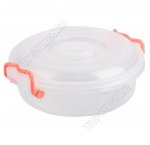 Контейнер кругл.  3,0л крыш.(d27 h11см) (12)