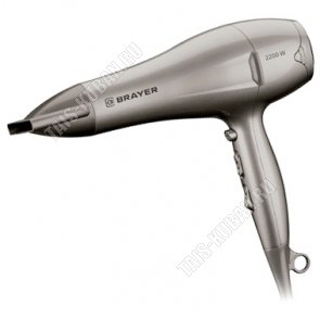 Фен 2200Вт 2скорости,серо-бежевый (12) 
